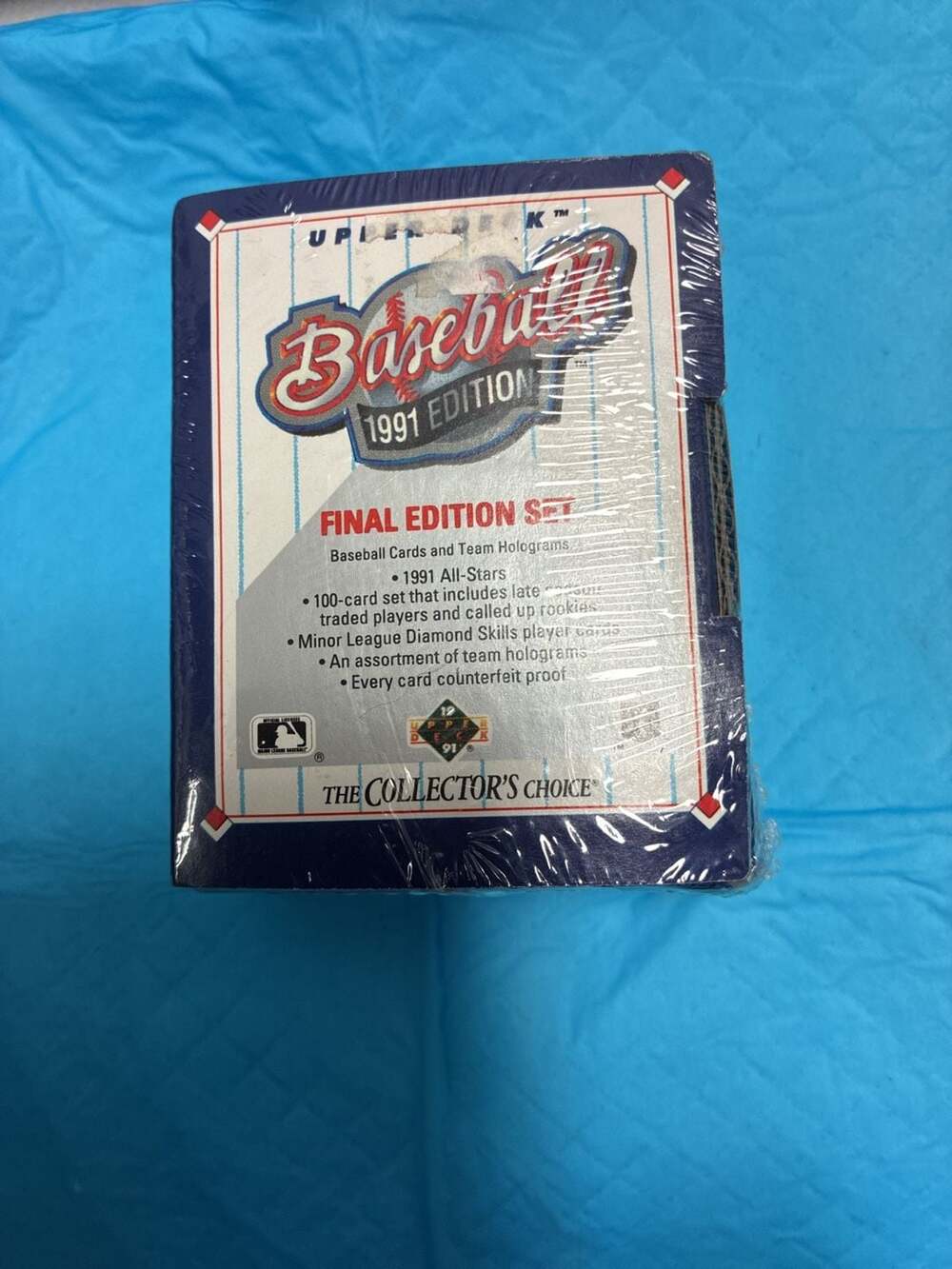 1991 Upper Deck Baseball Final Edition Factory Sealed 100-Card Set
